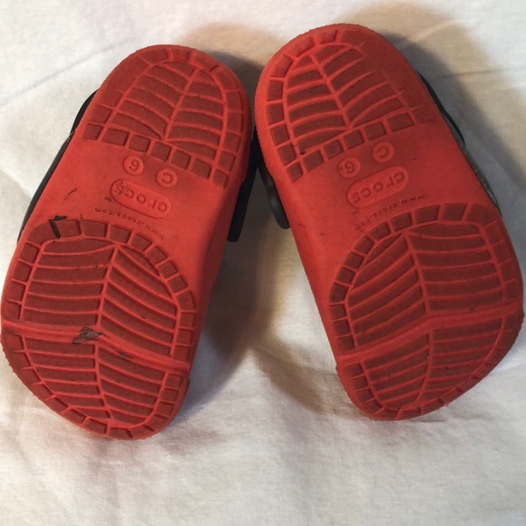 SOLD CROCS Lighting McQueen Cars C 6 Red light up - Picture 8 of 8